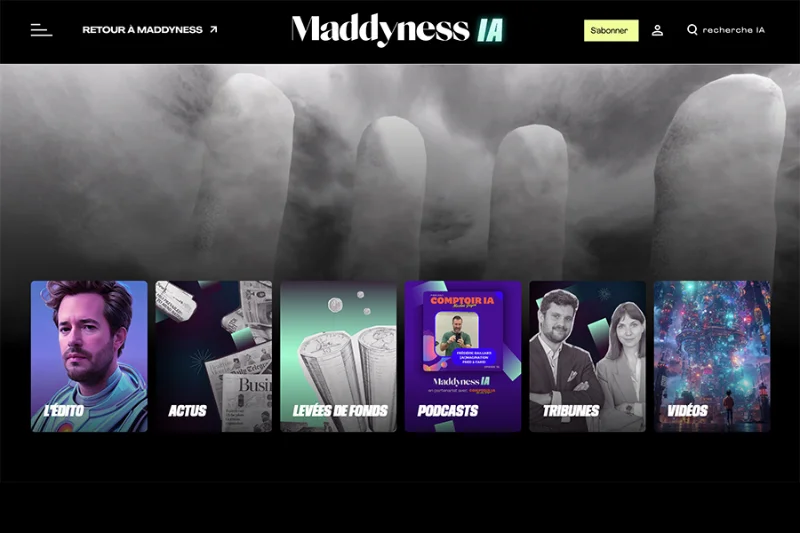 MADDYNESS LANCEMaddyness IA